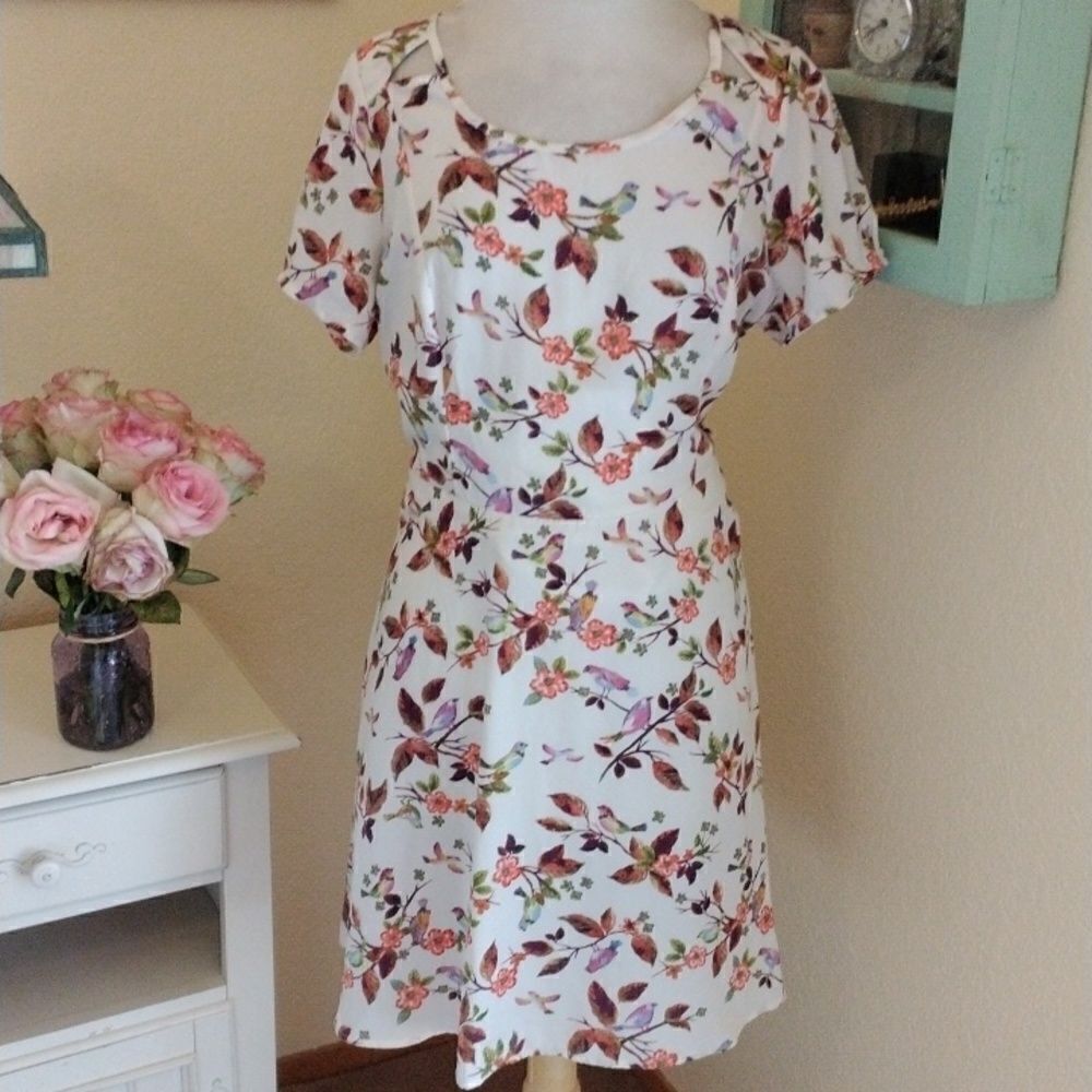 Love Crazy Fit and Flare Dress